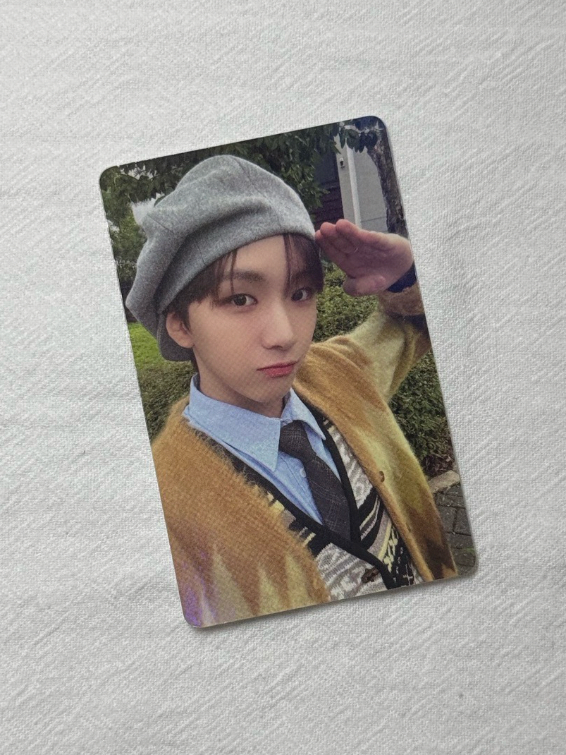 WHY.. weverse live 直播卡 敬禮貝雷帽 金雲鶴/WOONHAK🧸