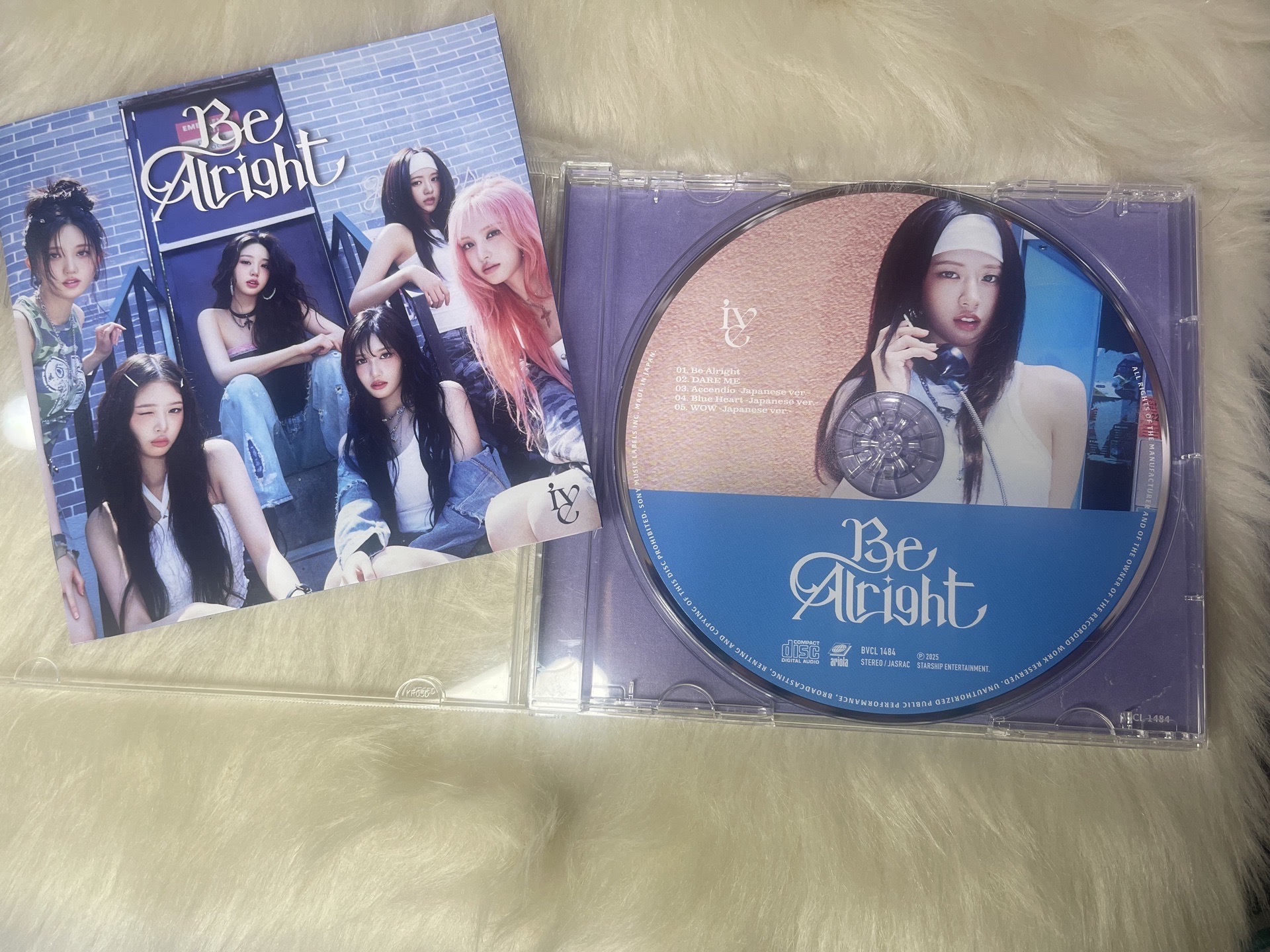 IVE Be Alright 團封（CD是兪真）