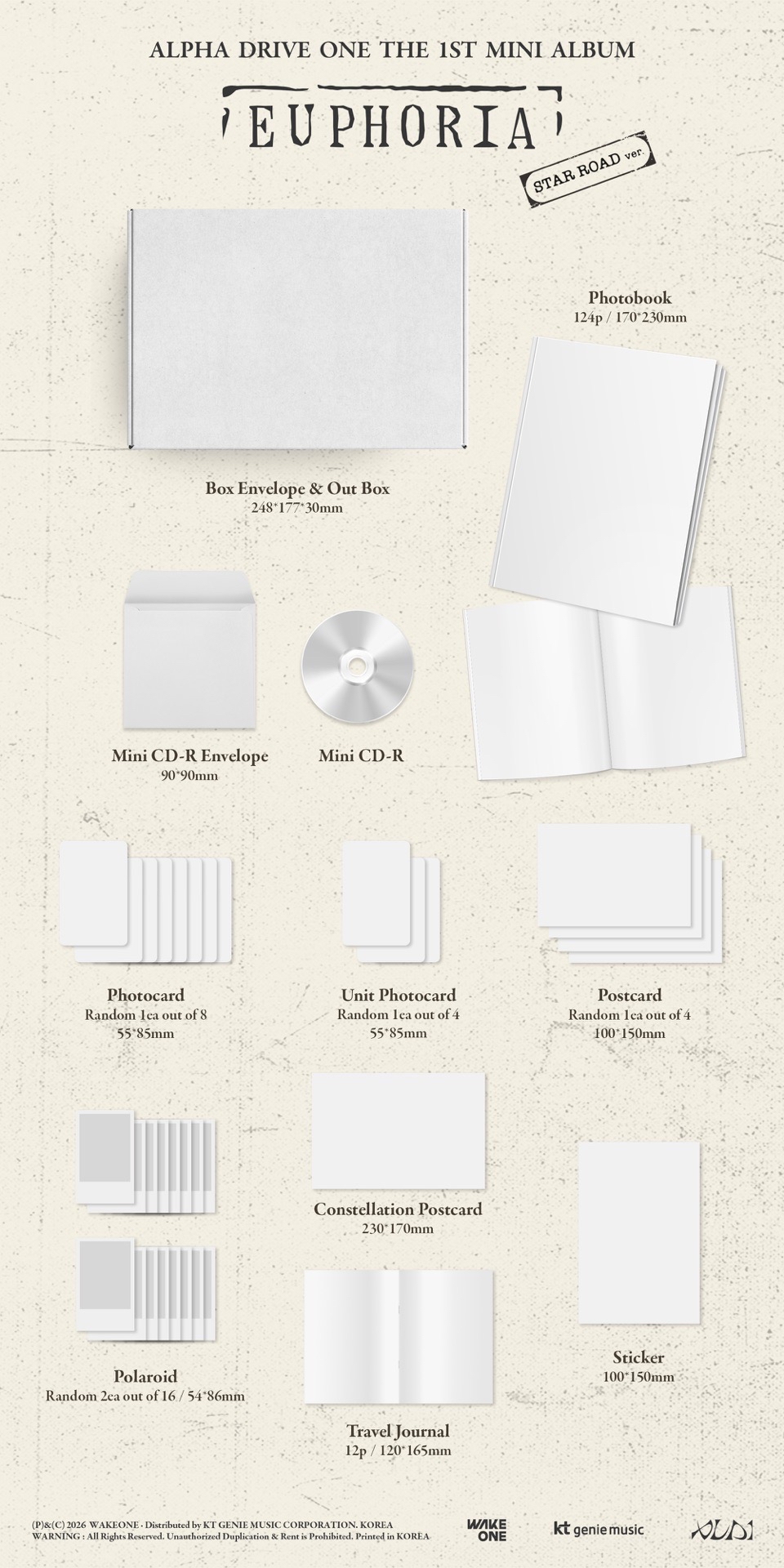 現貨/ALD1 迷一Star road 未拆專✨