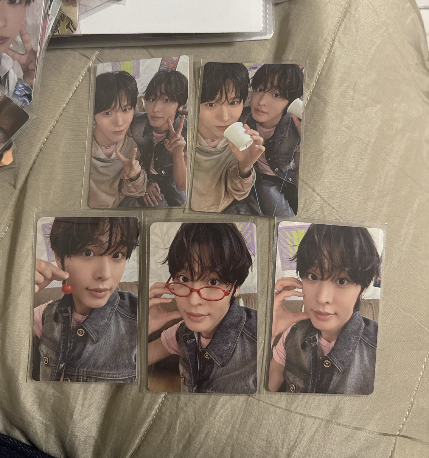 雜誌自拍卡 果凍雙人卡