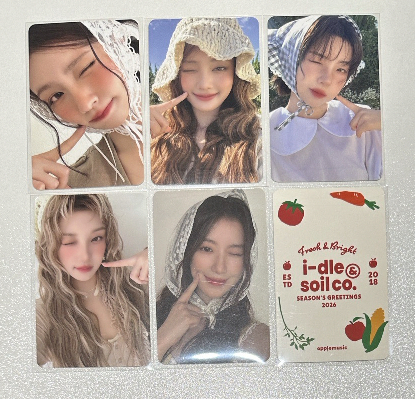 I-DLE[現貨可選成員] 年曆am特典