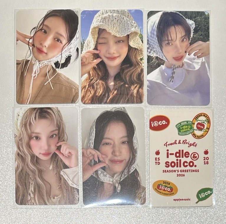 I-DLE[現貨可選成員] 年曆gm特典