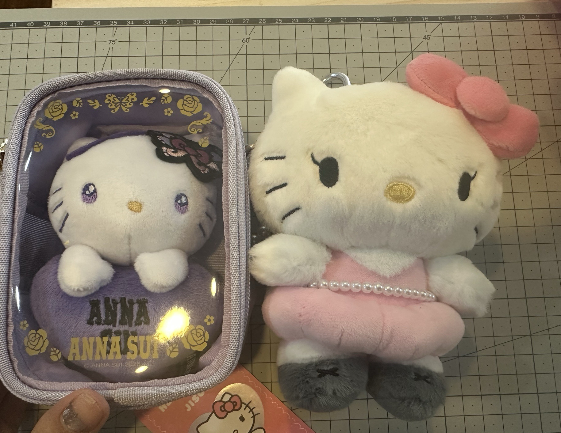 （現貨）Jisoo 聯名 Hello Kitty 盲盒凱蒂貓鑰匙圈