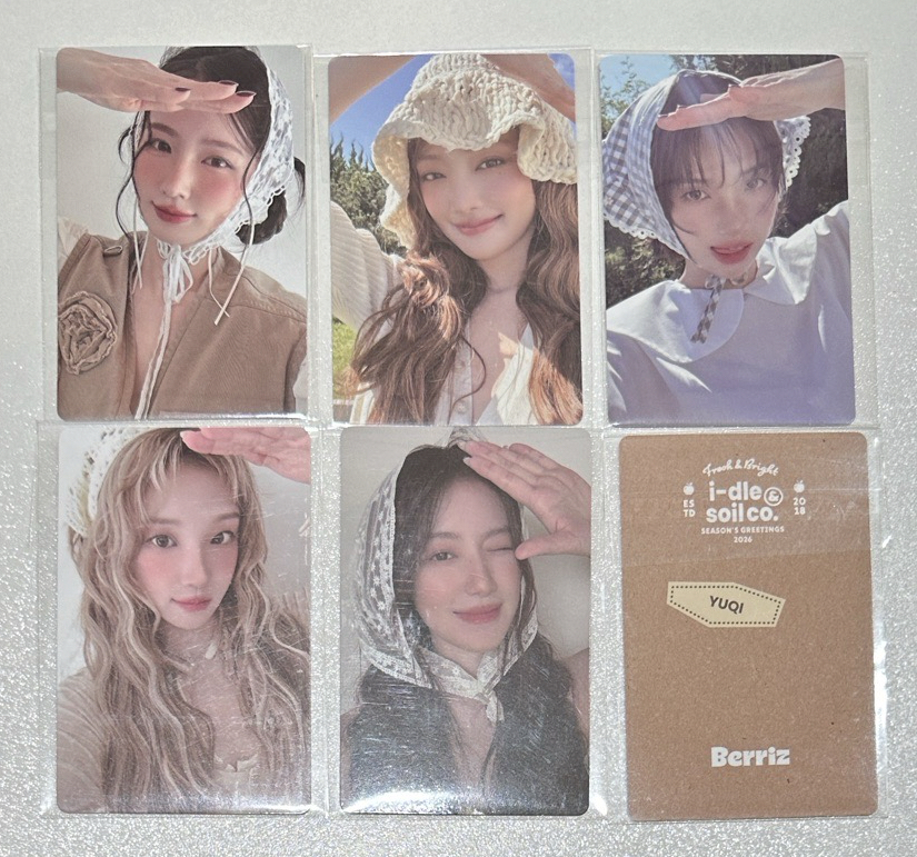 I-DLE[現貨可選成員] 年曆berriz特典