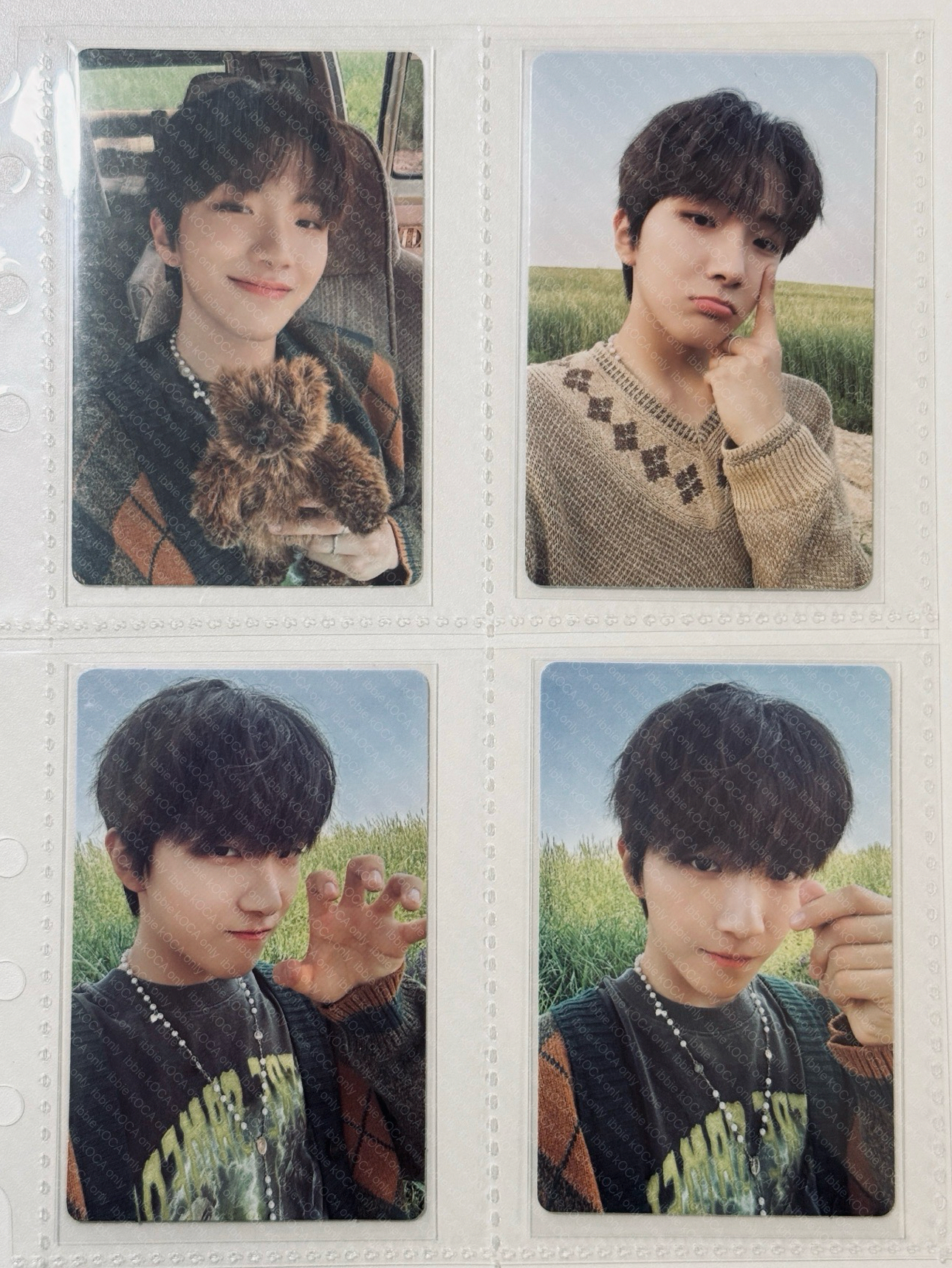 BOYNEXTDOOR 金雲鶴 草地四部曲