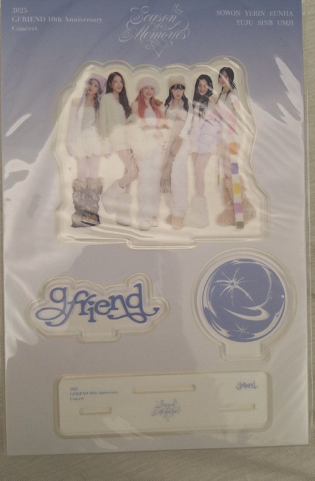 GFRIEND 十週年演唱會立牌