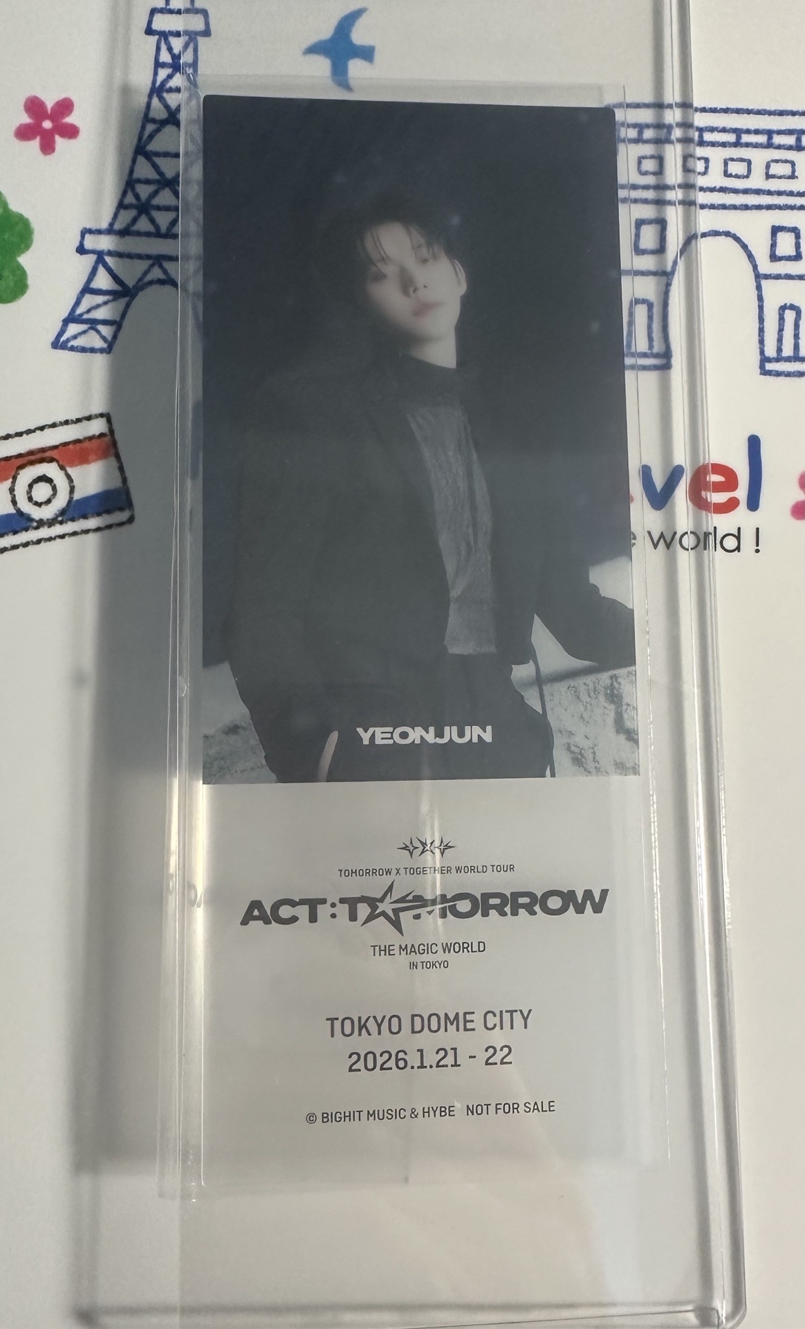 東京摩天輪入場透卡（透卡易有小刮痕，完美主義者請慎入）