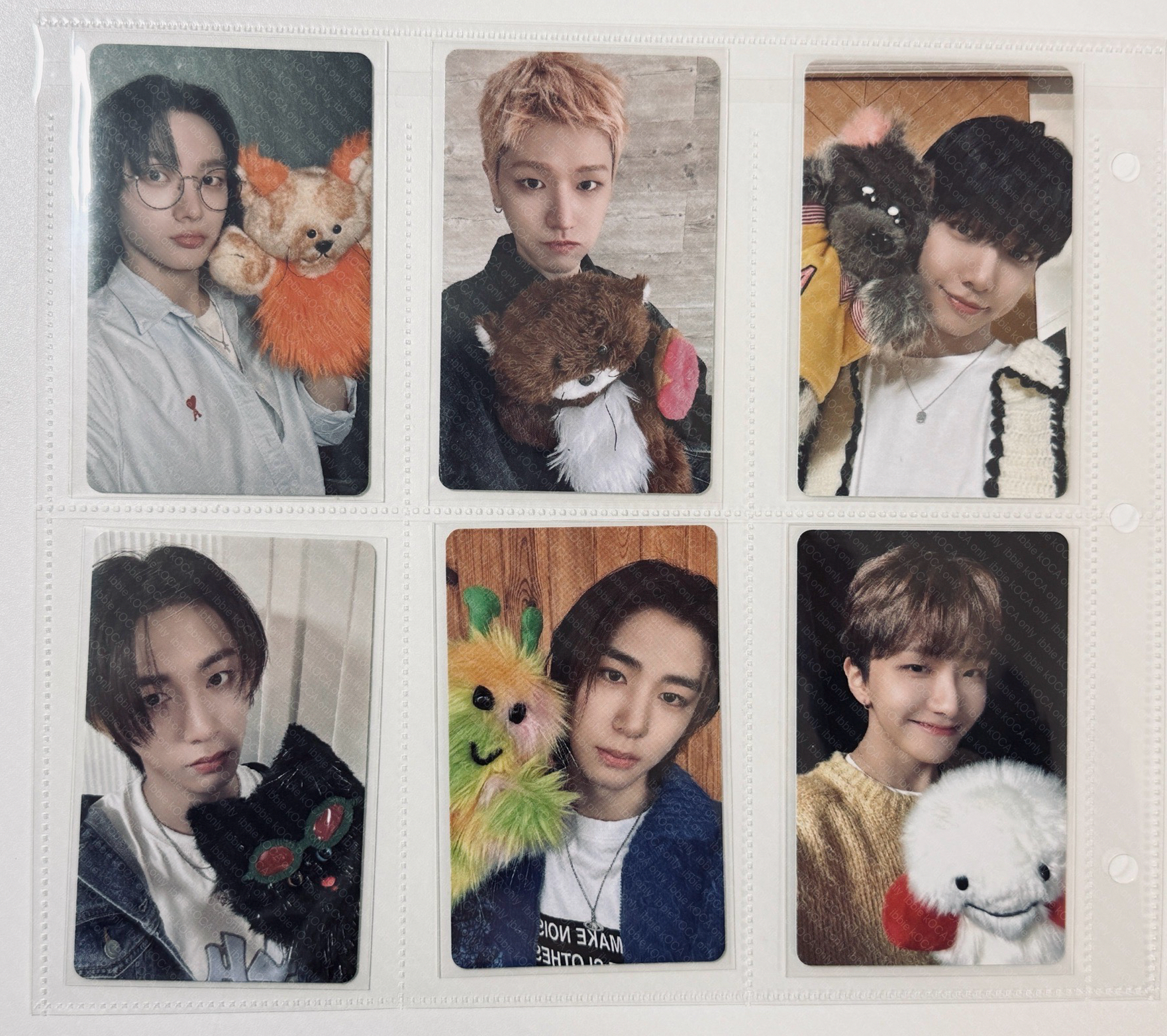 × BOYNEXTDOOR 手偶卡一套（需多帶）