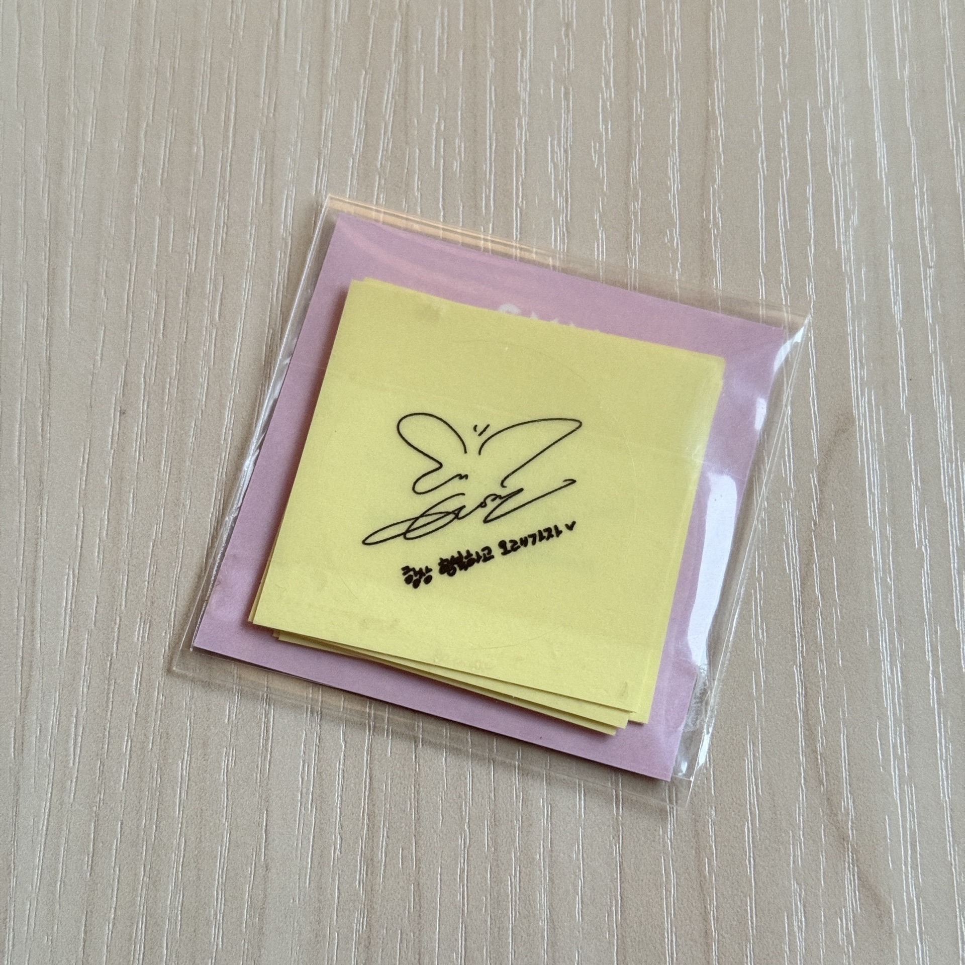 少時十週年簽名貼紙