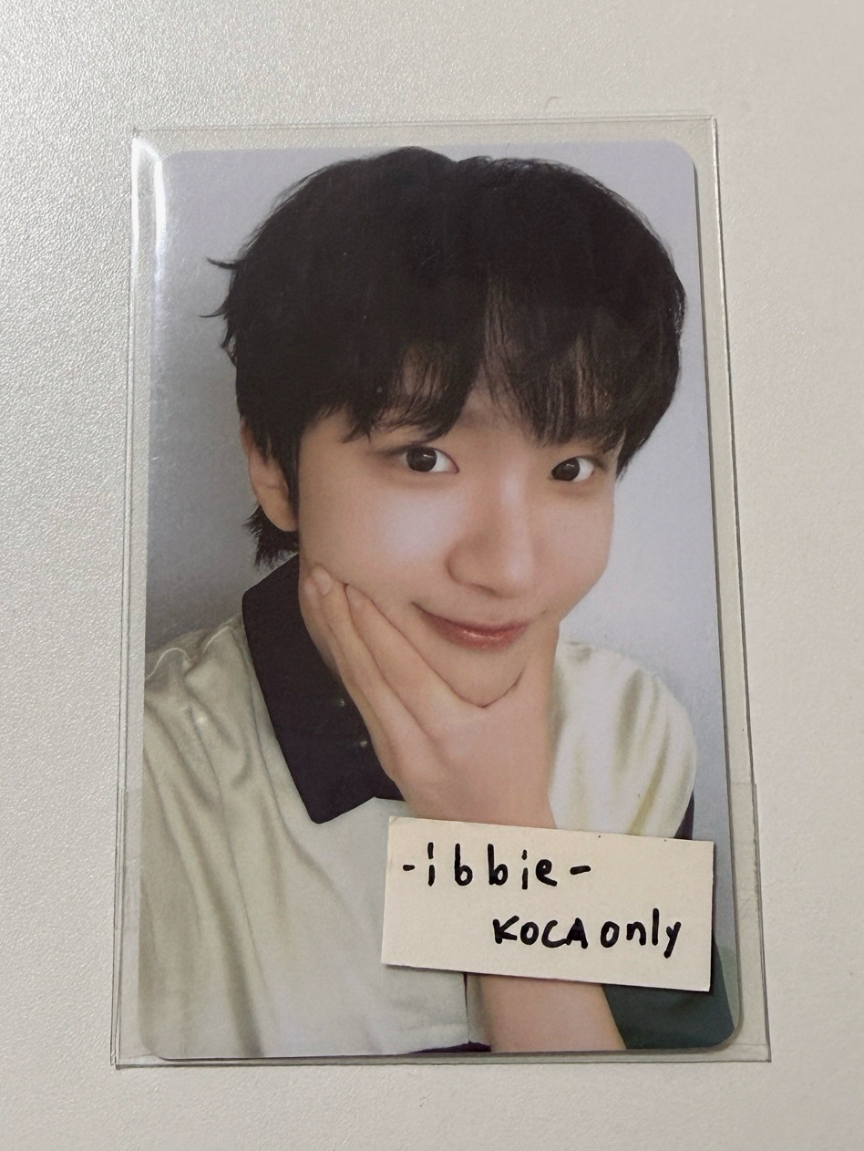 × BOYNEXTDOOR 金雲鶴 咖啡卡 pvc材質