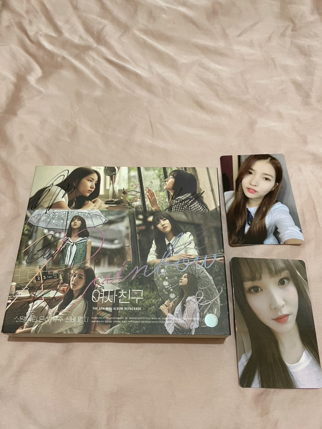 GFRIEND迷五改親簽專