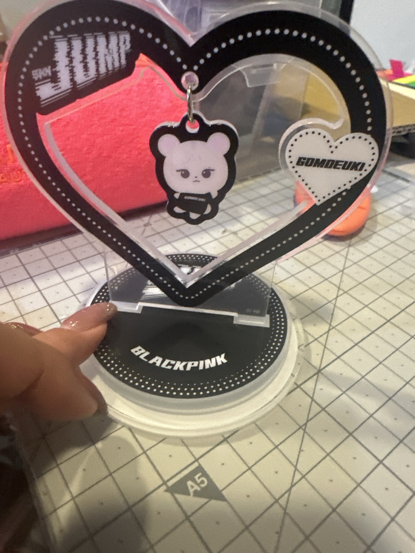 Blackpink Jump快閃 可愛壓克力立架/360旋轉