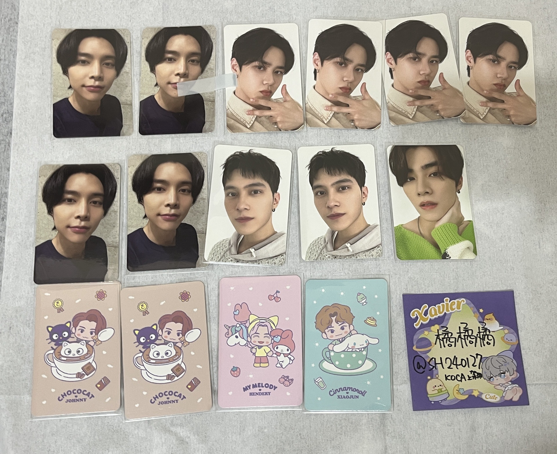 現貨 🇹🇼 NCT 三麗鷗 隨機卡 2張圖不拆