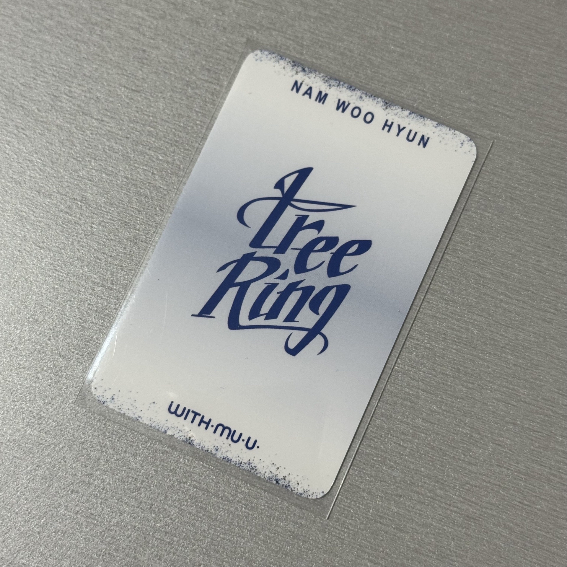INFINITE 南優鉉 Tree Ring Withmuu LD小卡 Namwoohyun 特典卡