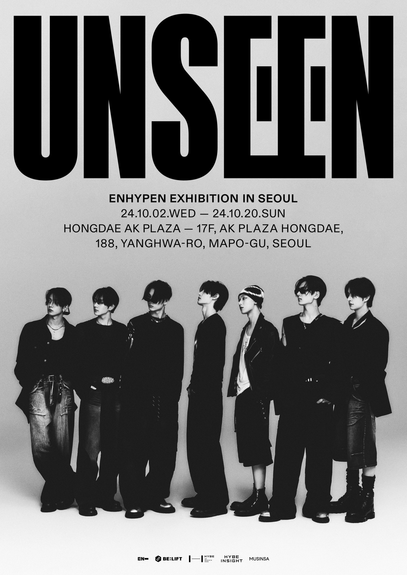 UNSEEN-ENHYPEN EXHIBITION