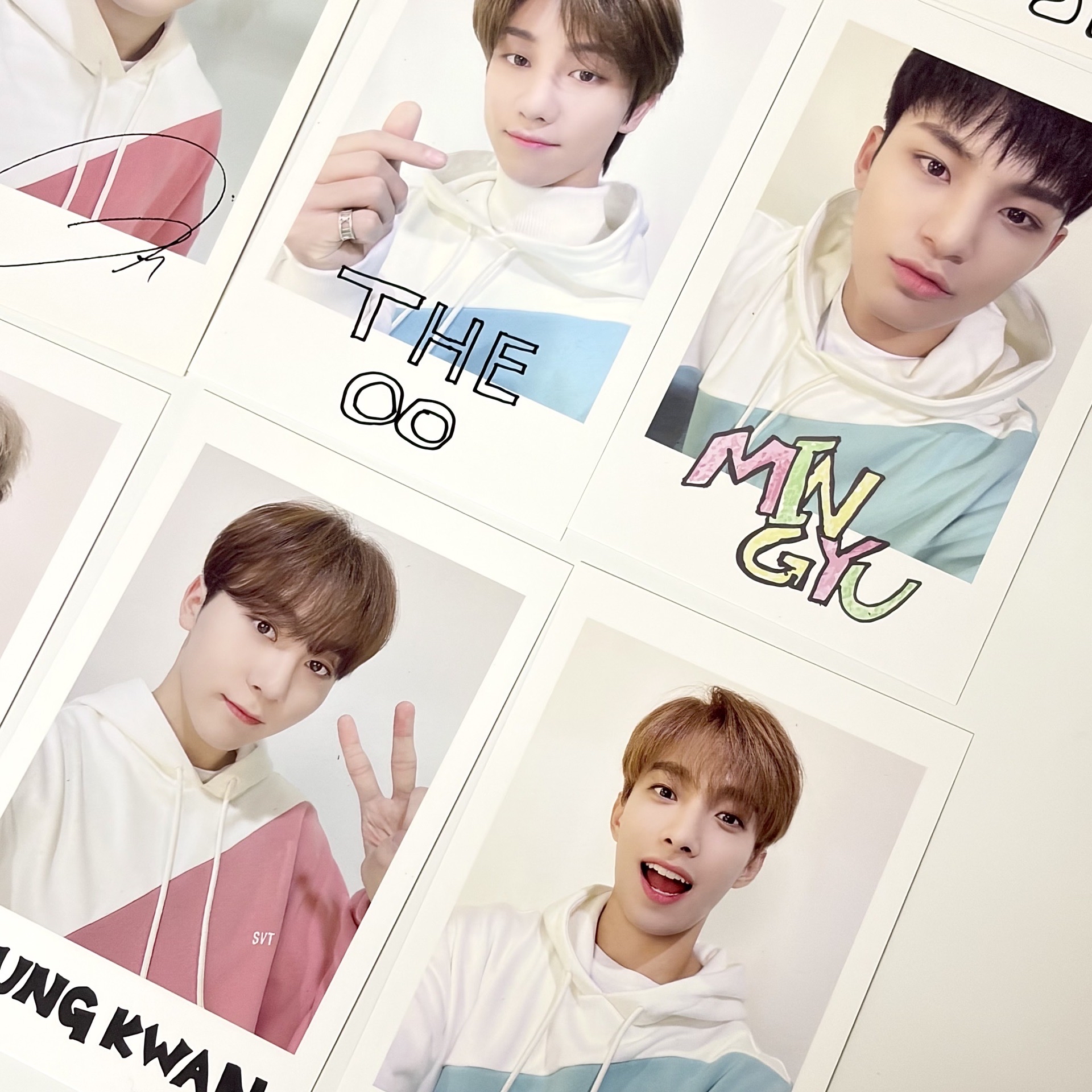 SEVENTEEN 2020 克拉島 周邊卡 AB整套