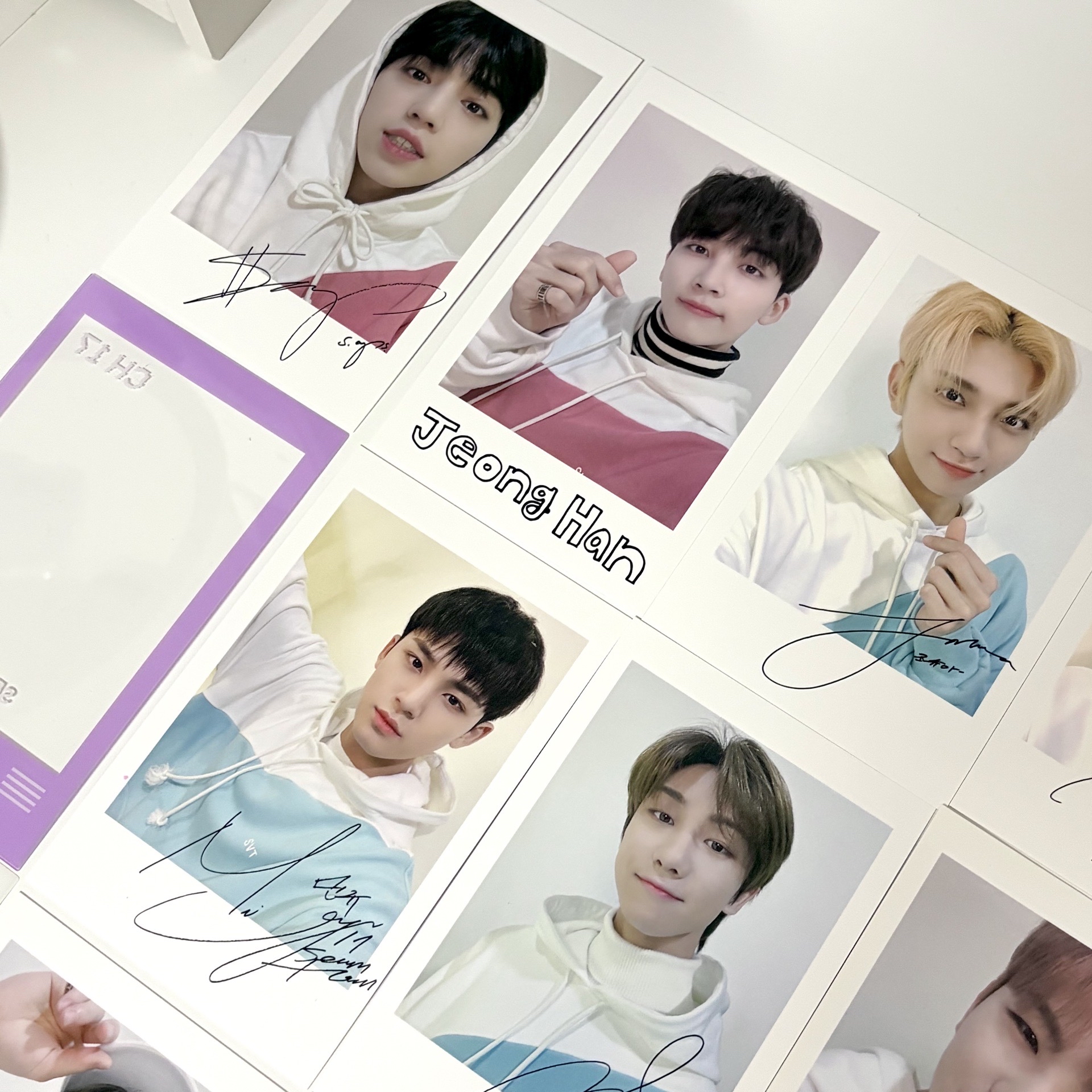 SEVENTEEN 2020 克拉島 周邊卡 AB整套