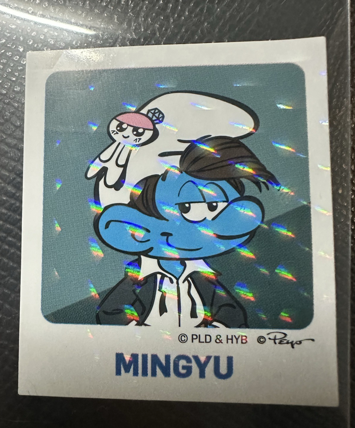 藍色小精靈貼紙