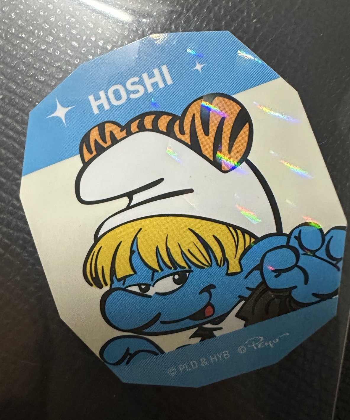 藍色小精靈貼紙