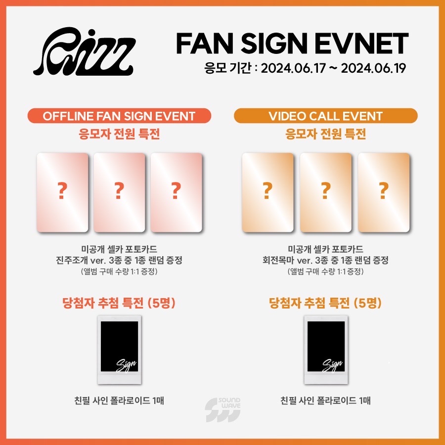 Soundwave 線上&線下簽售 5.0