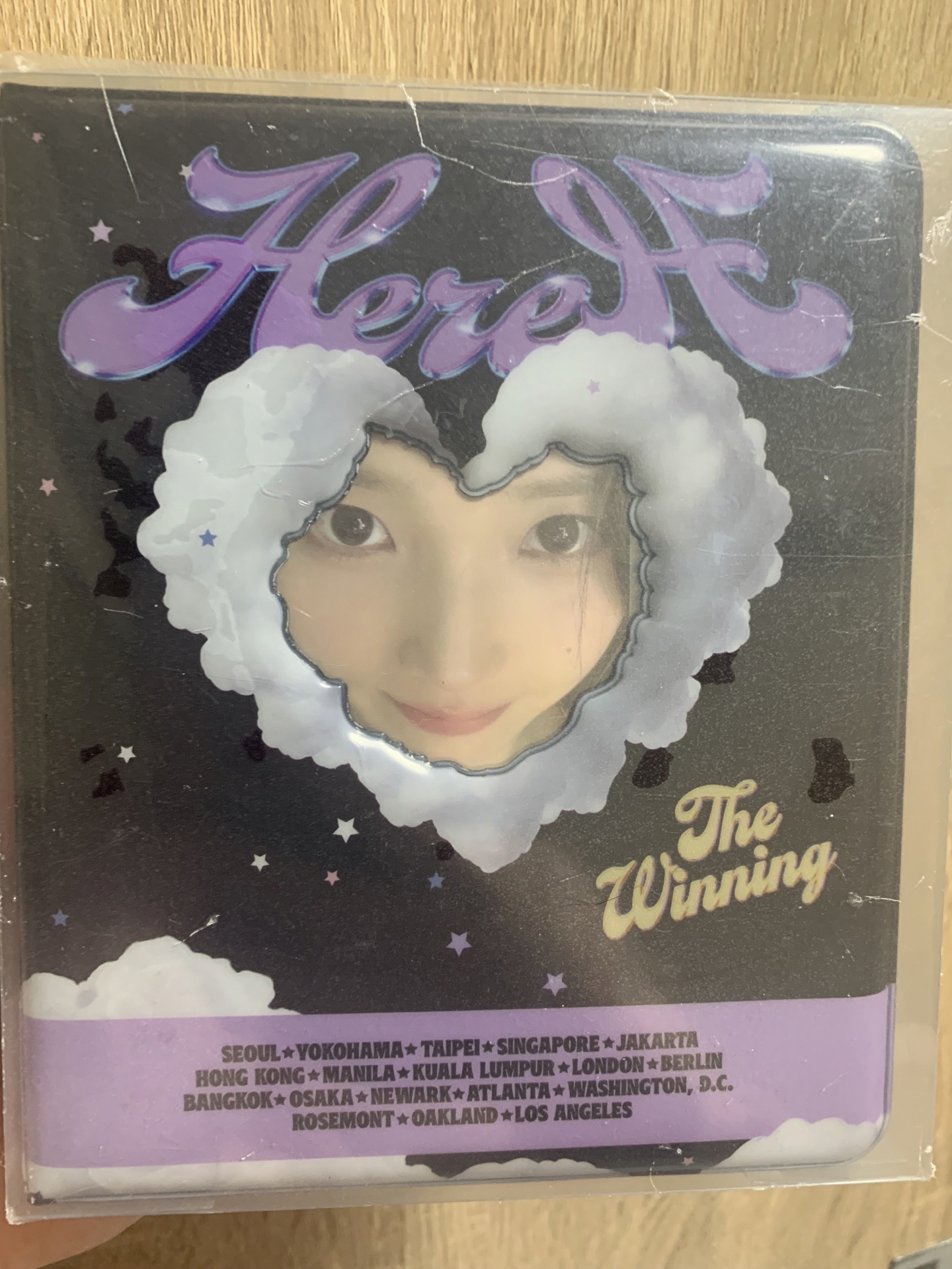 IU THE WINNING 演唱會周邊卡冊/ 專卡/AM1.0特典卡