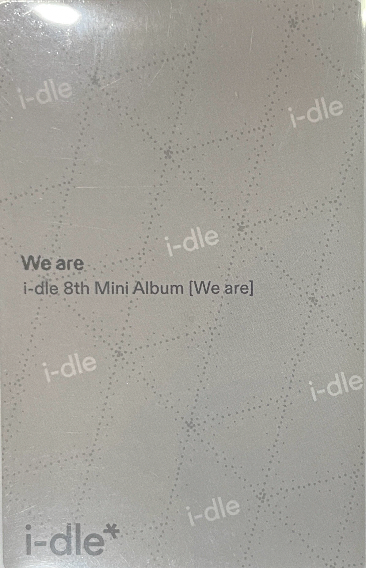 We are 專輯卡 特別版 jc版