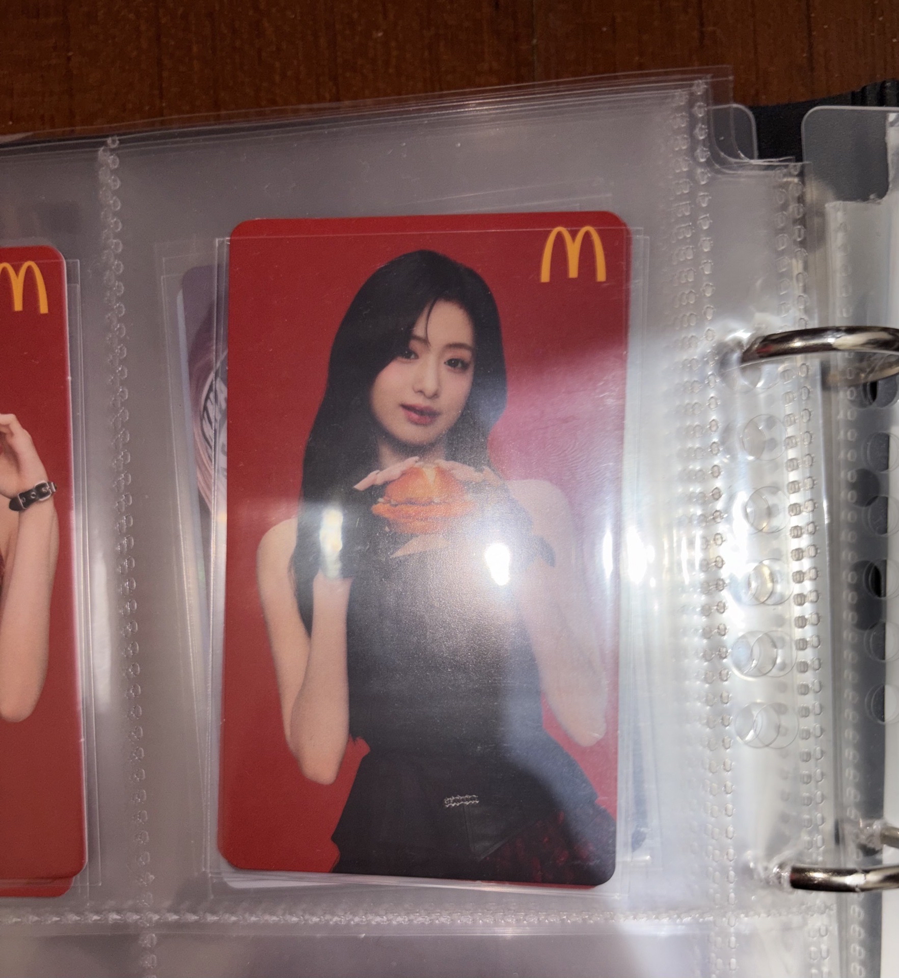 賢 麥當勞1.0代言卡