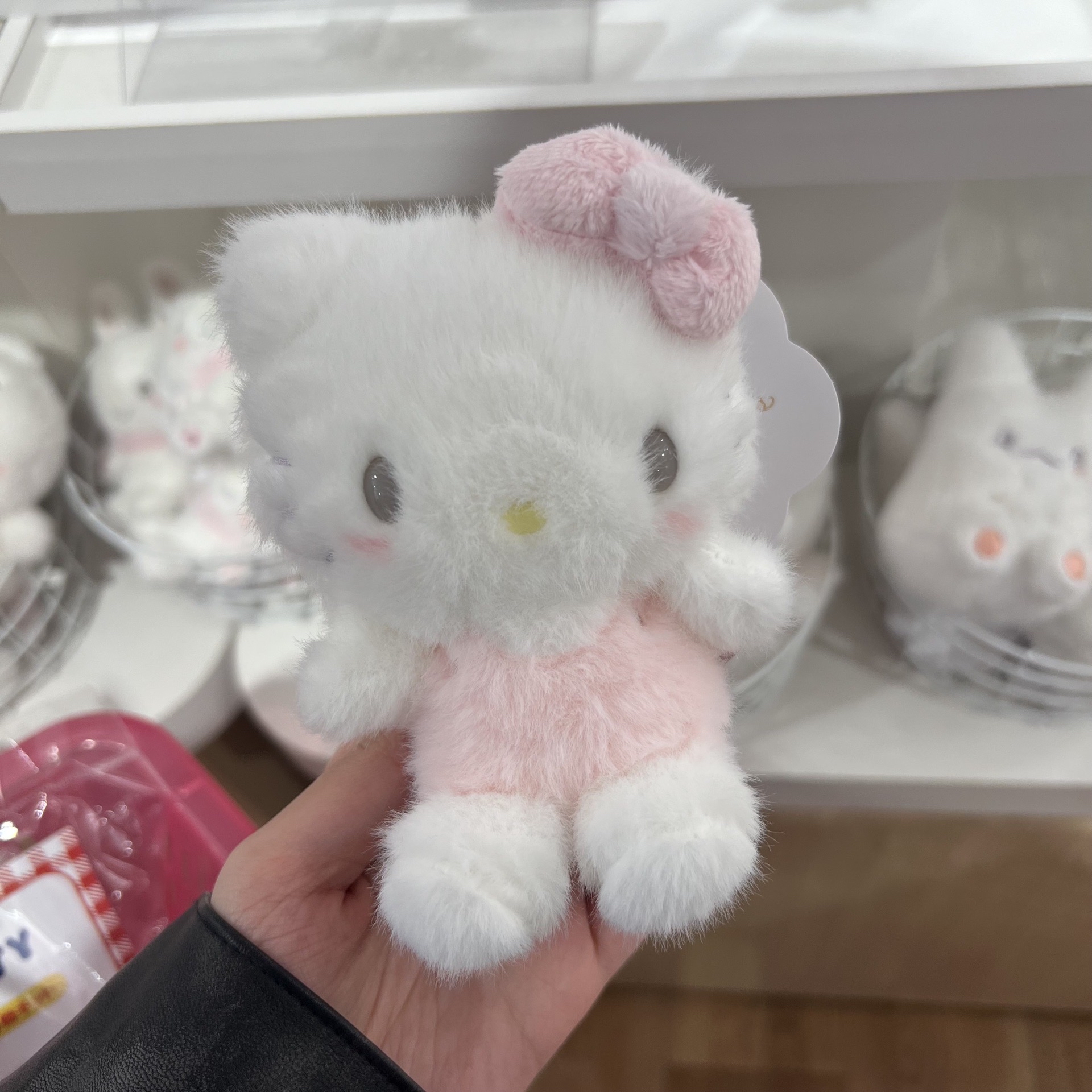 軟綿綿雲朵系列 吊飾娃娃 Hello kitty