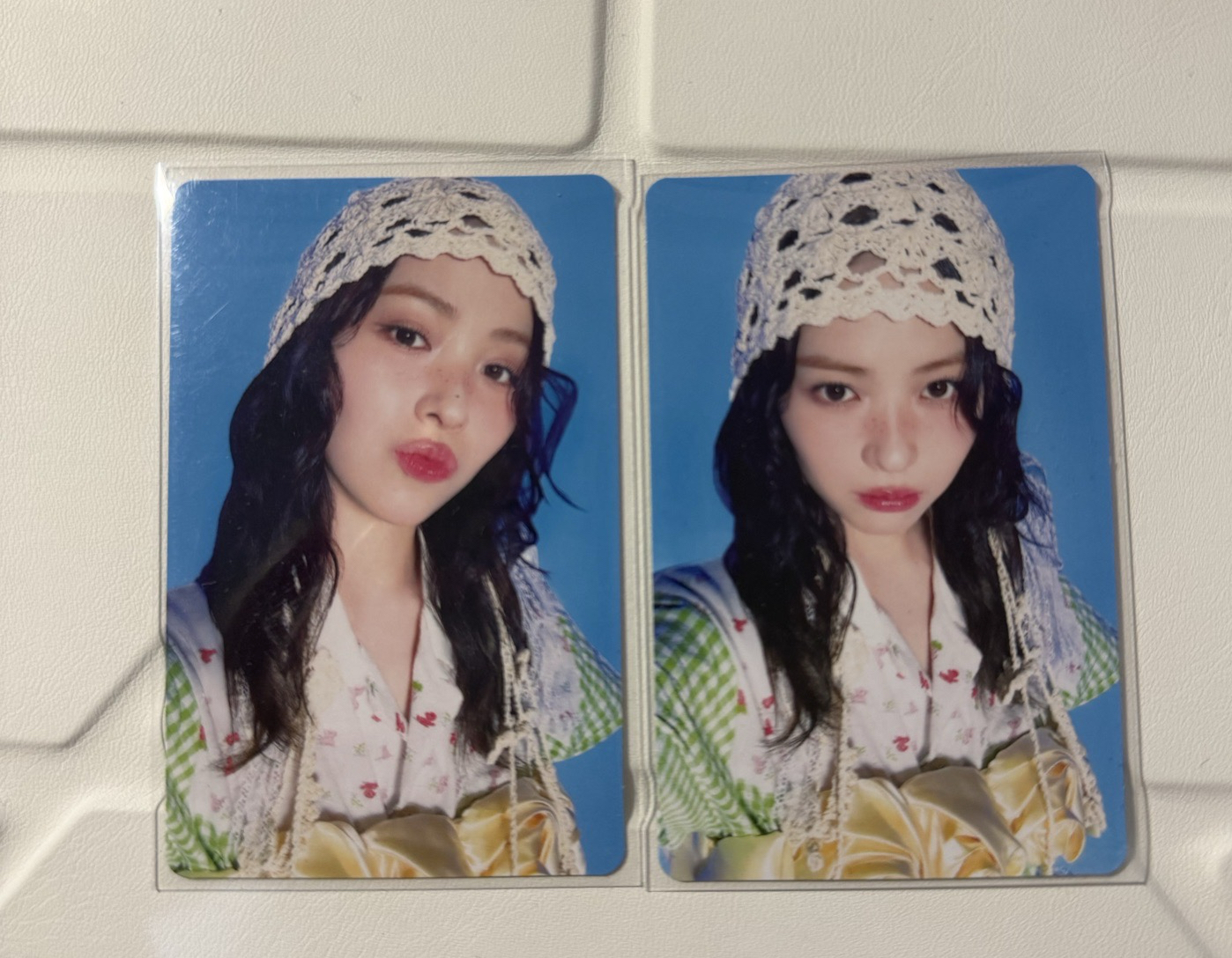 Itzy 申留真 日專專卡留*2（標價為兩張）