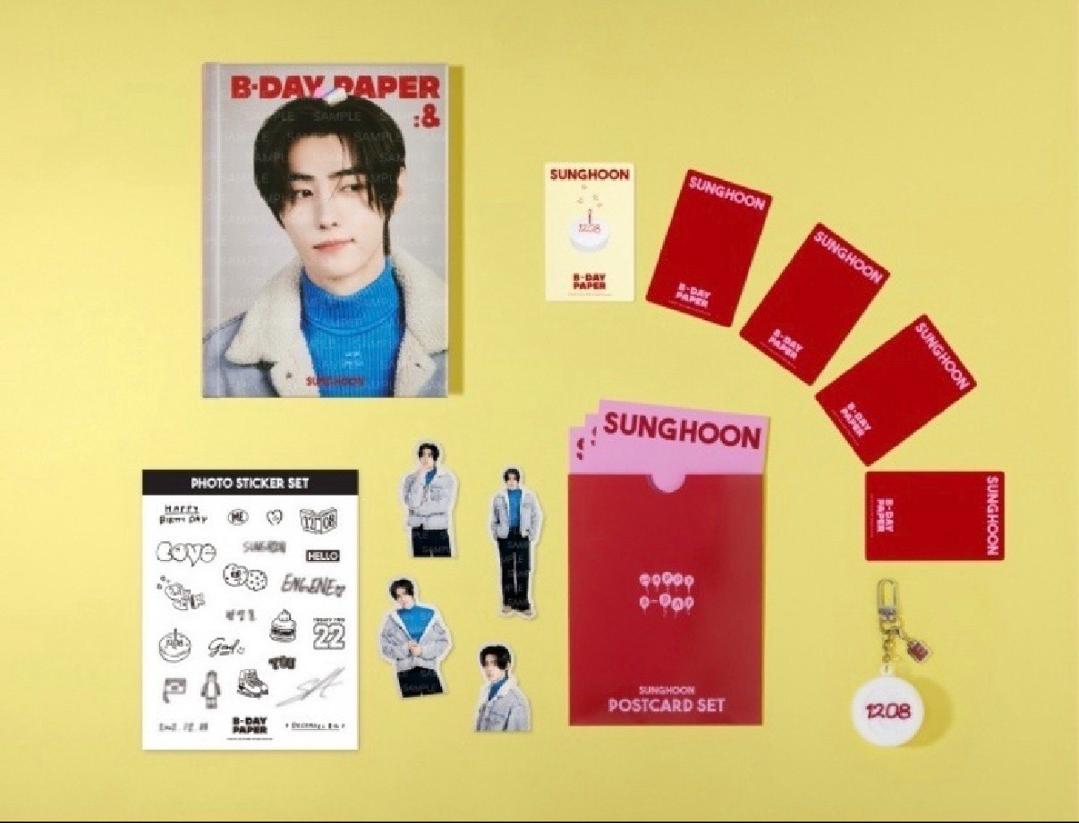 朴成訓2024生日禮盒全套