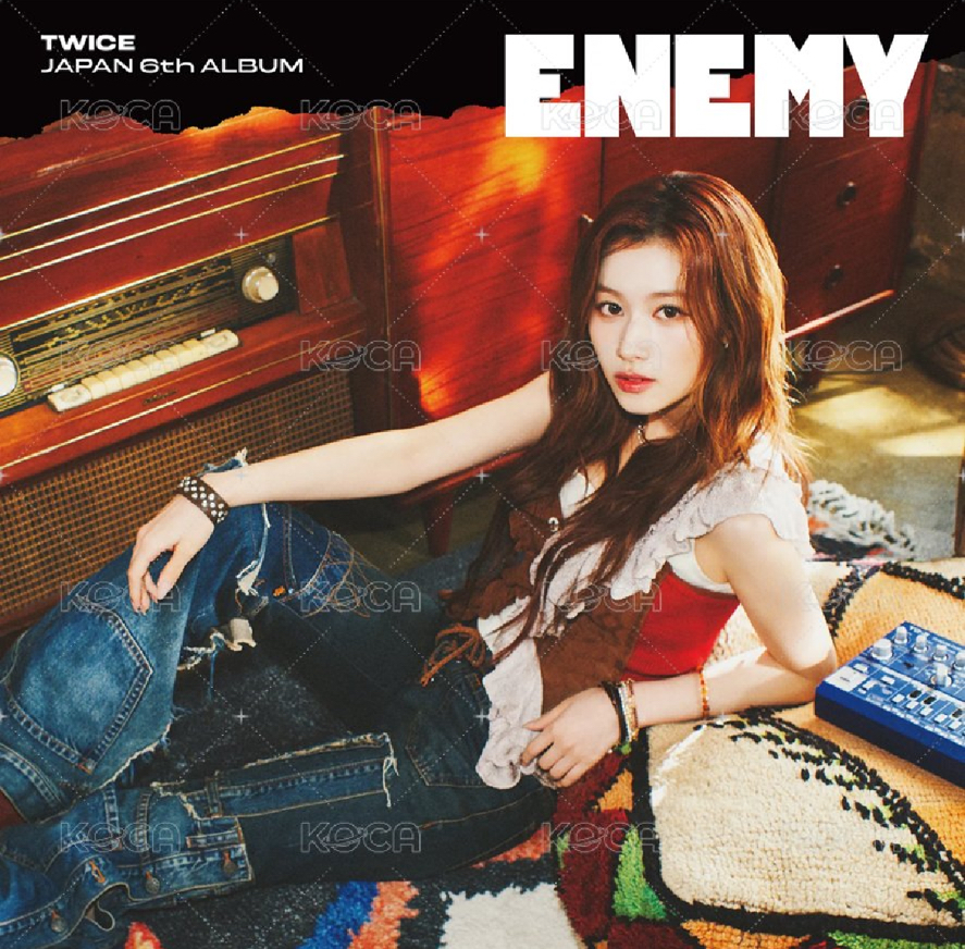 TWICE enemy sana盤 單封專卡