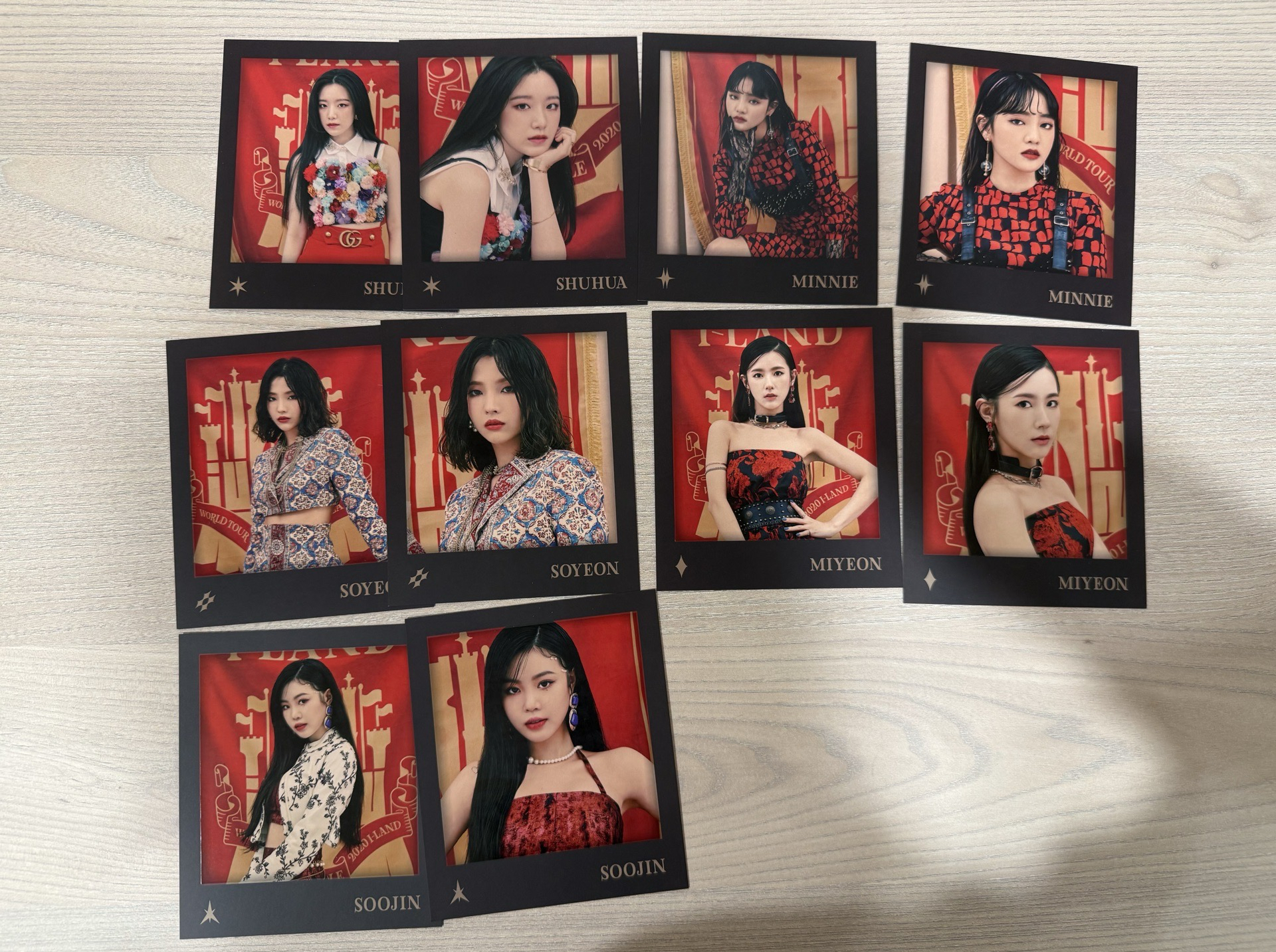 2020世巡周邊 相片拍立得