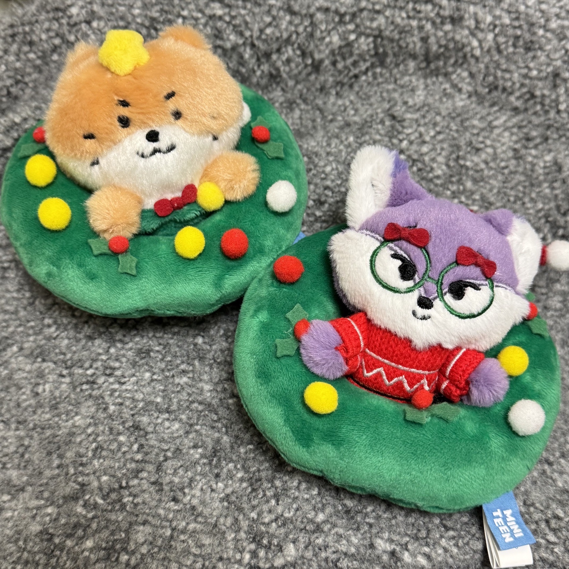 聖誕花圈吊飾 圓燦