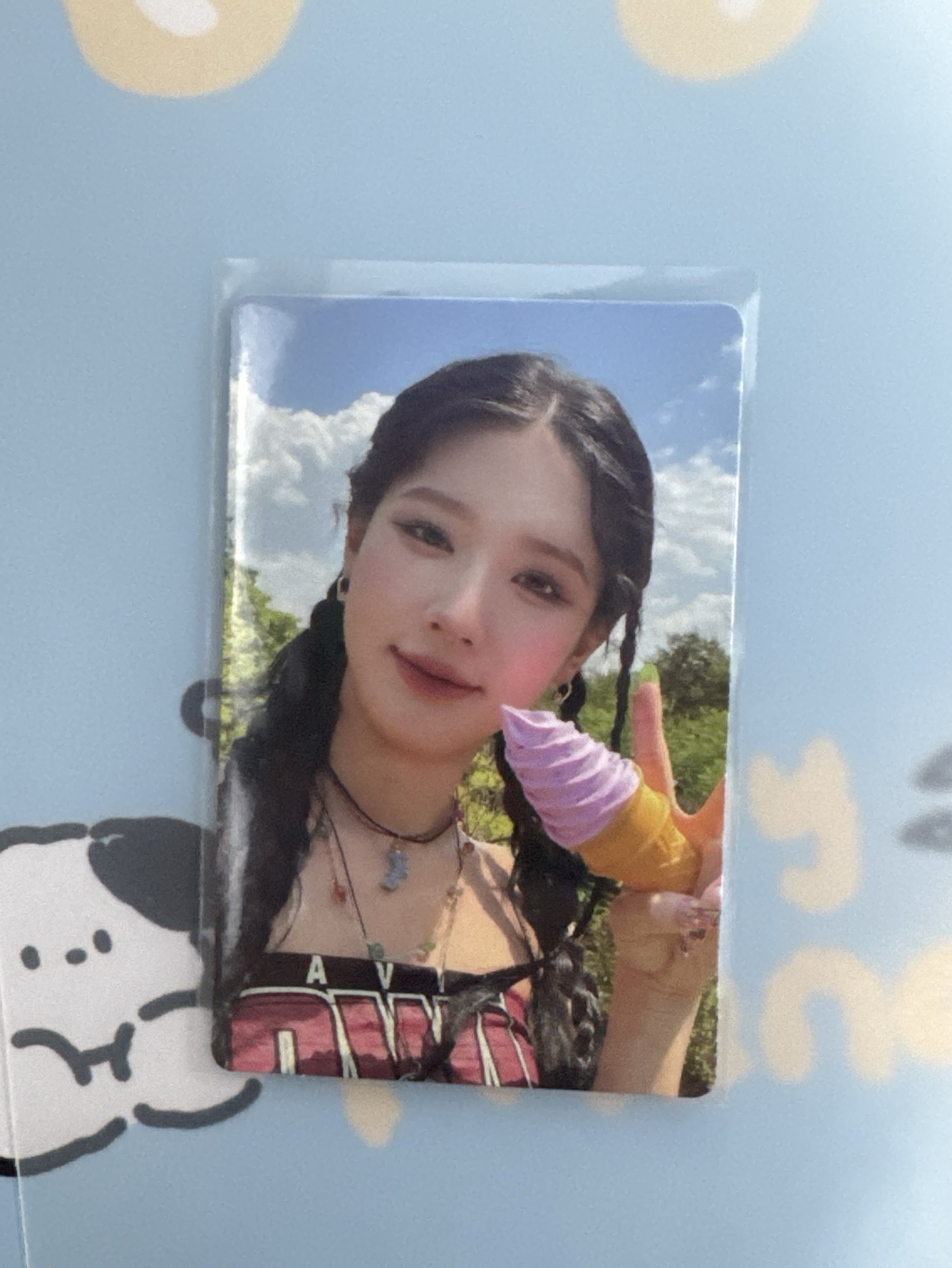 2023 I-dle 世巡 I’m freety 第一天入場卡 麵