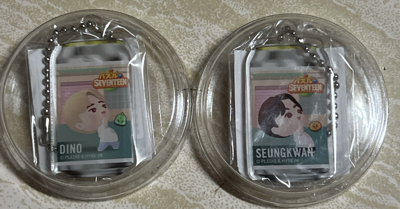 seventeen 飲料貼紙、吊飾