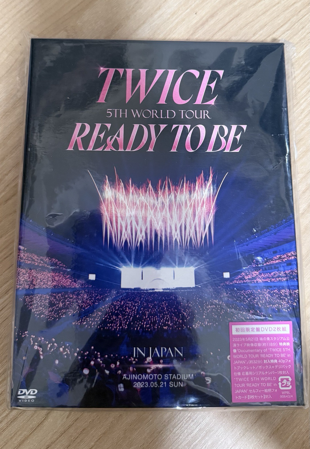 23’ 五巡日本場-5/21味之素體育館 DVD 