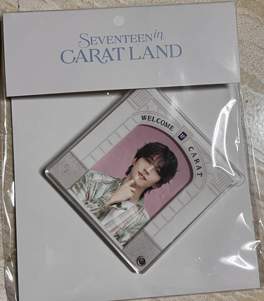 seventeen 24年克拉島 吊飾