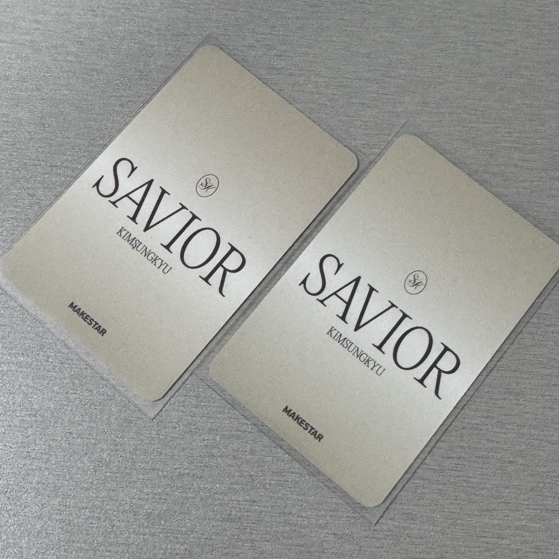 INFINITE 金聖圭 SAVIOR SOLO ms 特典卡 通路卡 小卡 Makestar