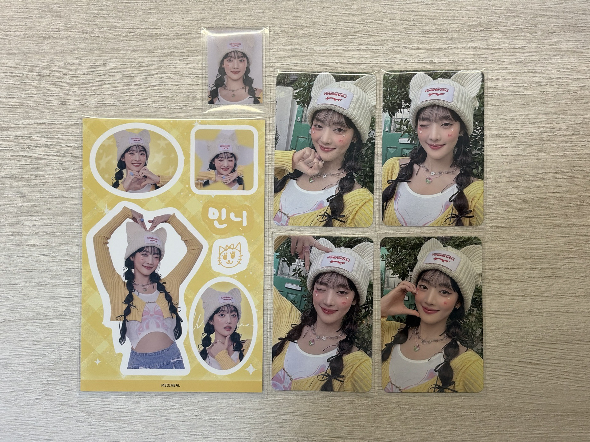 米妮 美迪惠爾 代言卡