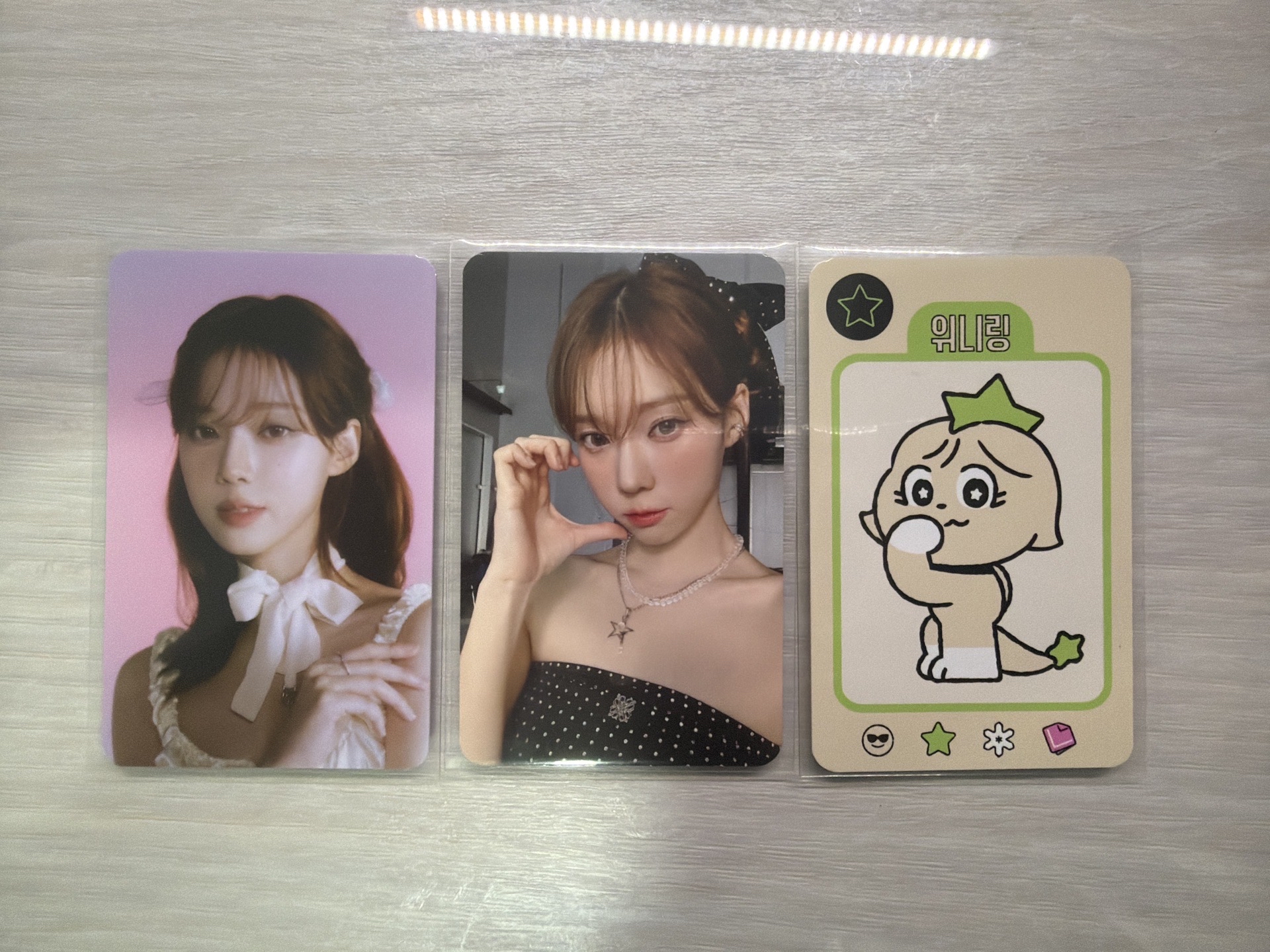 potd展會 小卡組 冬一套