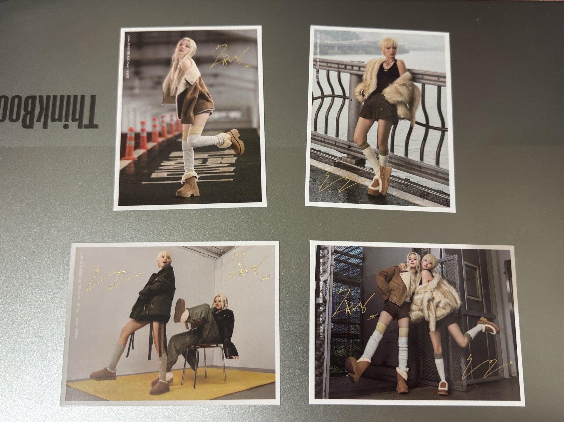 i-dle Ugg代言卡 捲餅CP 