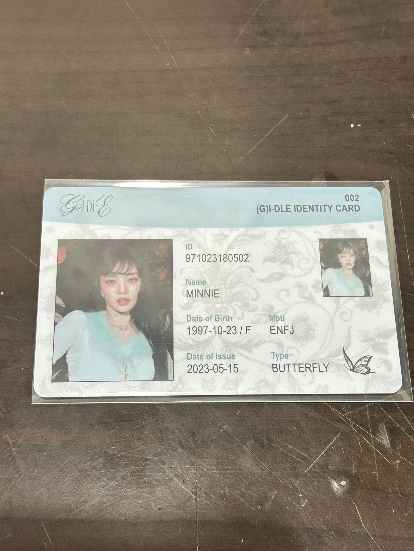 米妮i feel id卡