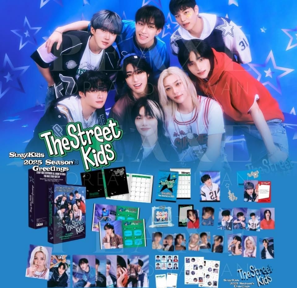 straykids 2025年曆