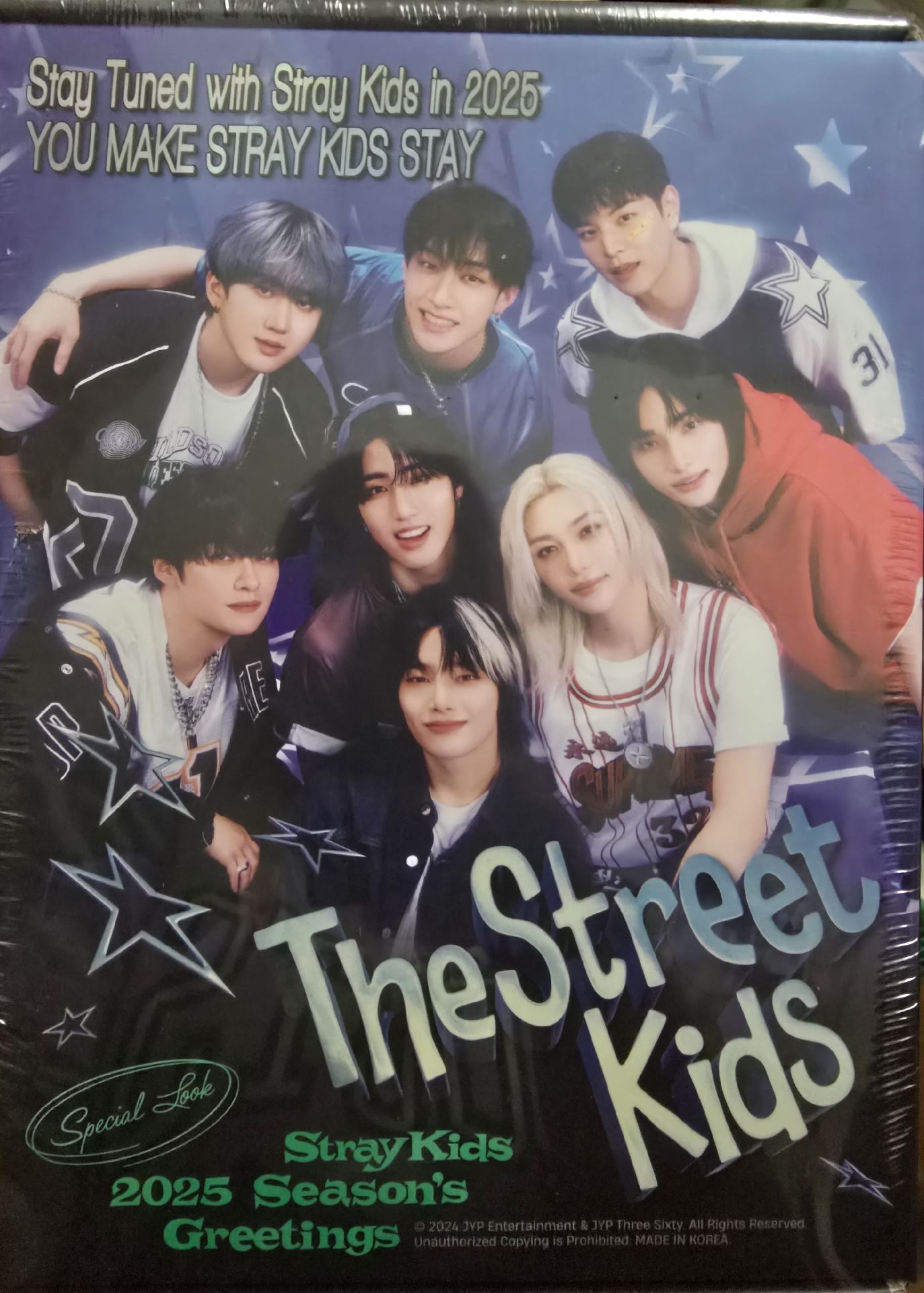 straykids 2025年曆