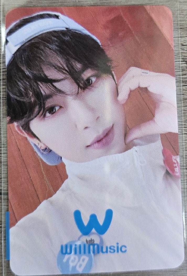 SEVENTOEIGHT 麒文 微樂客簽售卡 臉頰愛心