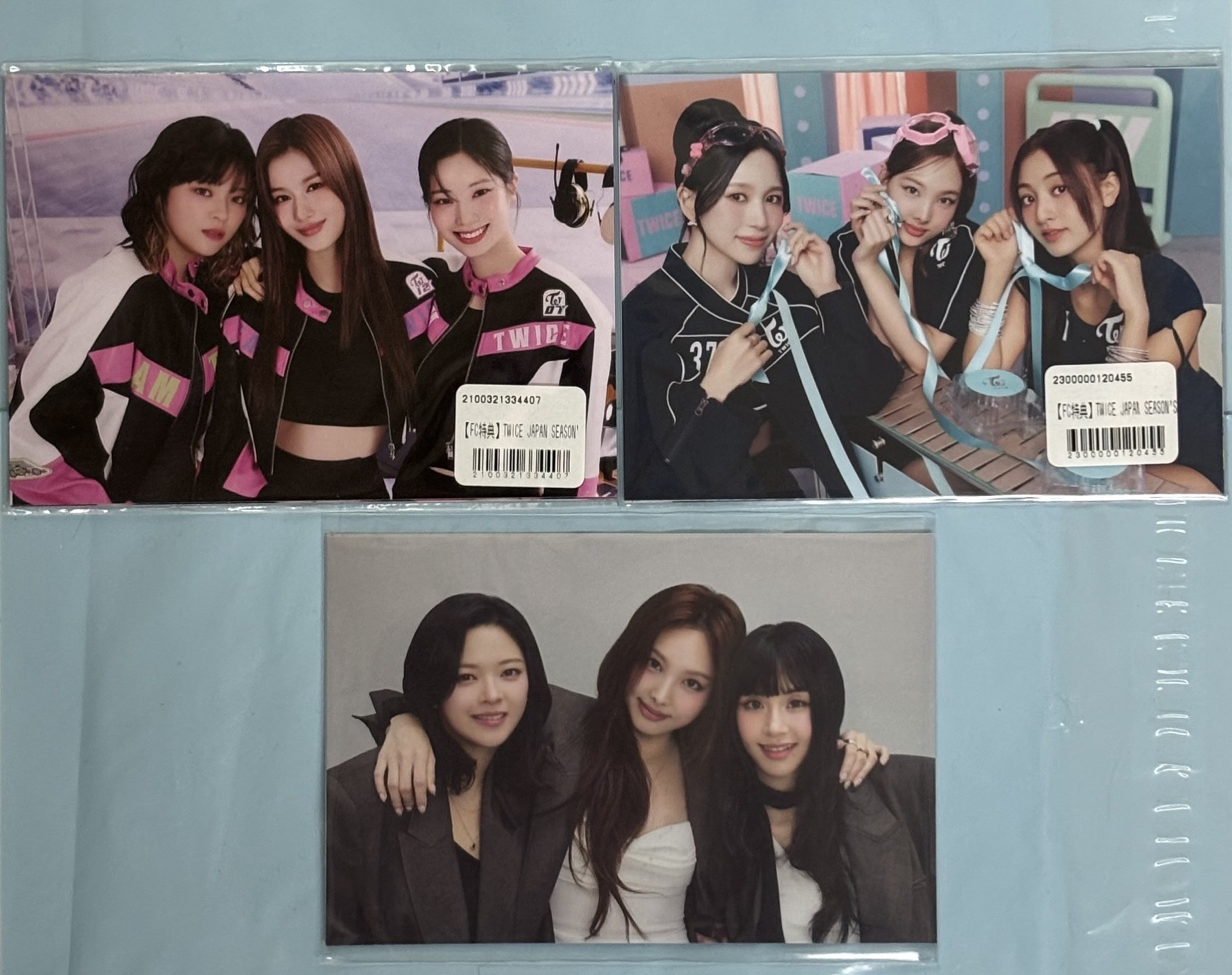 TWICE 日本年曆 明信片