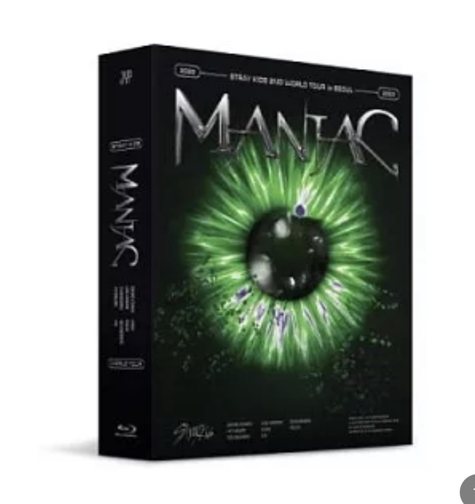 (全新未拆現貨）STRAY KIDS 二巡藍光 [MANIAC] BD版 韓國進口版
