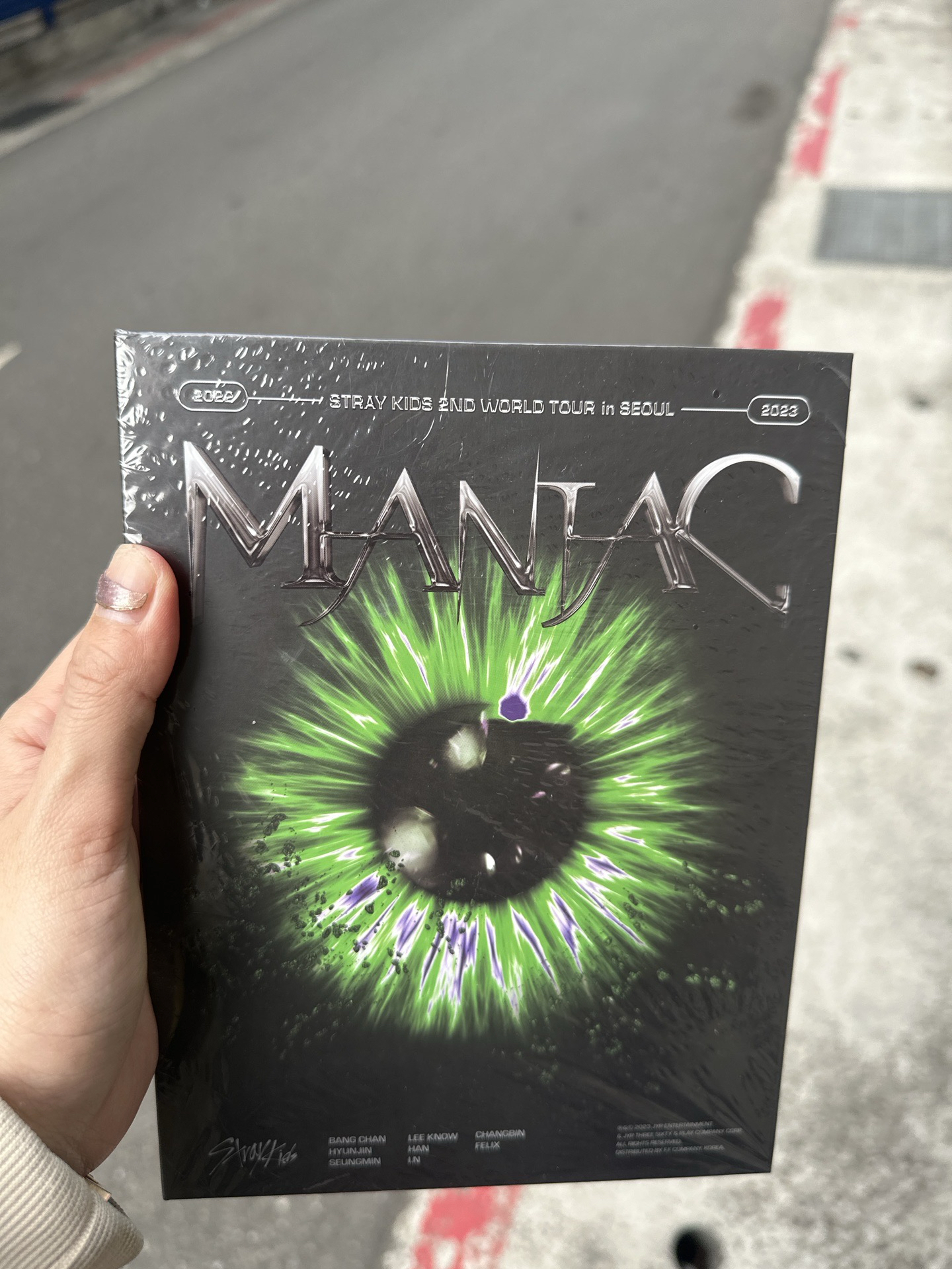 (全新現貨）STRAY KIDS - 2ND WORLD TOUR [MANIAC] BD版 韓國進口版