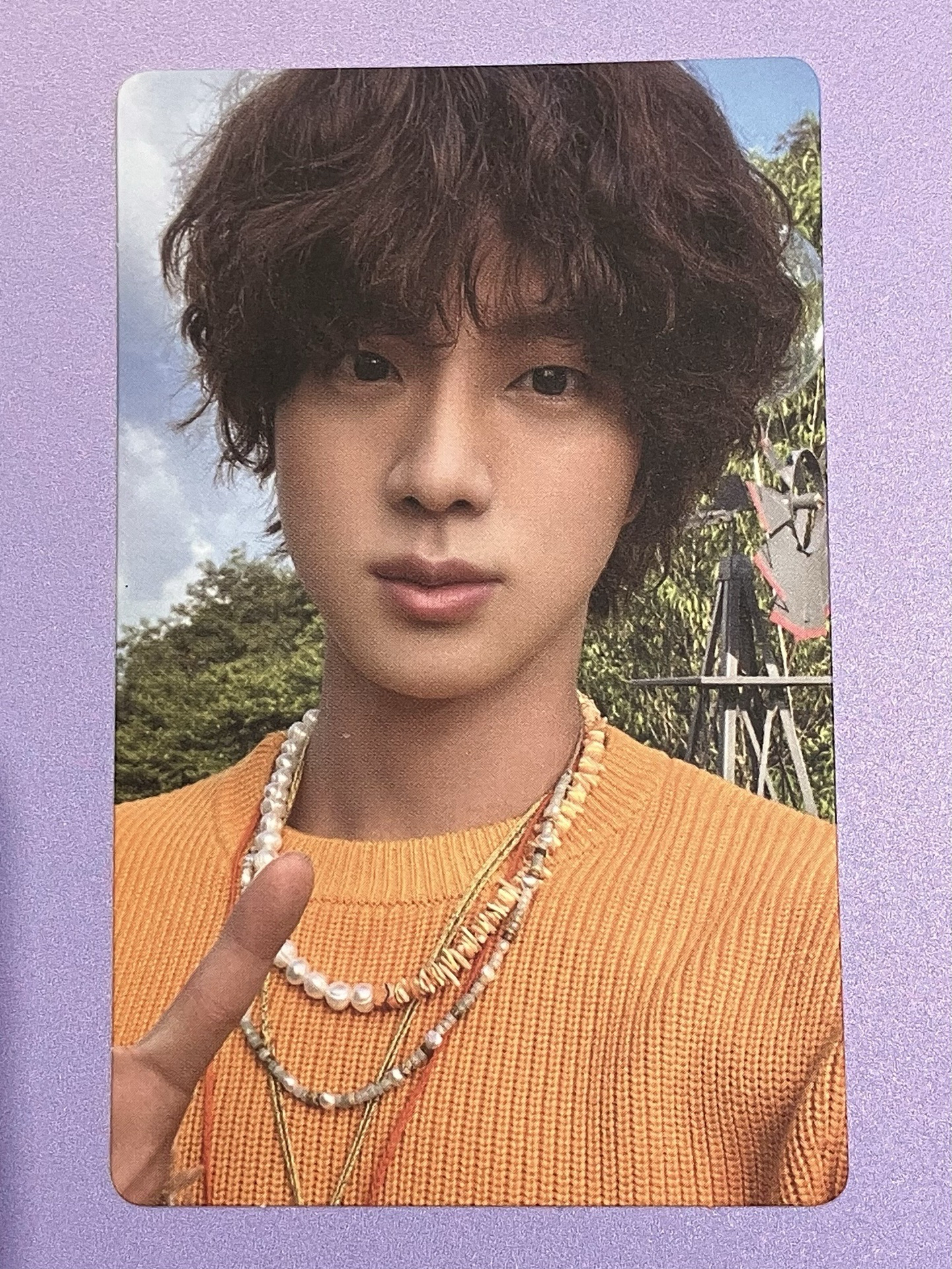 碩珍 JIN Astronaut 專輯卡 02版