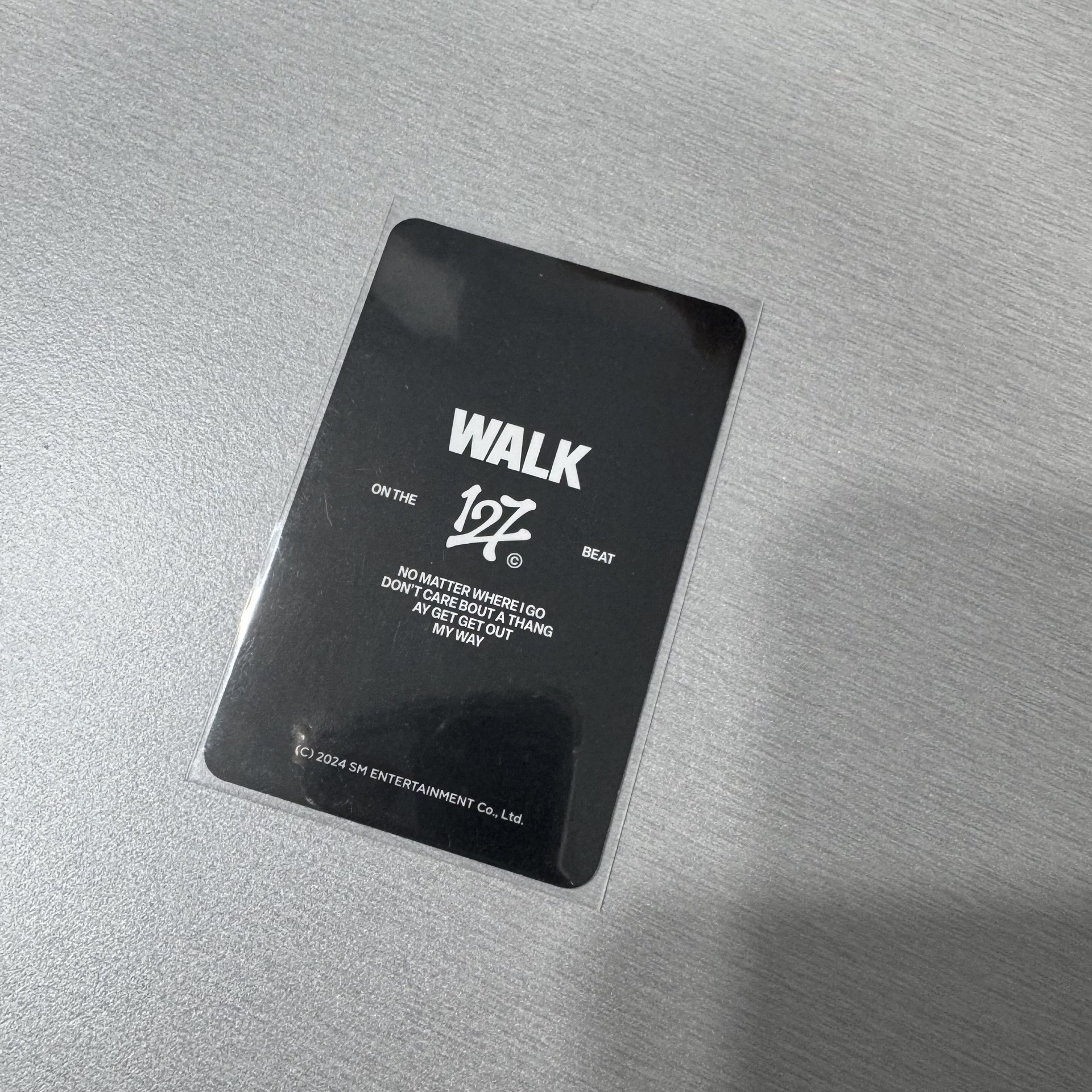 NCT127 WALK 周邊卡 快閃店包包 小卡 在玹